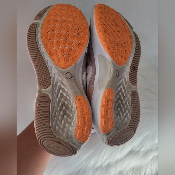Nike Women's Pink and Orange Sneakers, Size - Picture 6 of 7